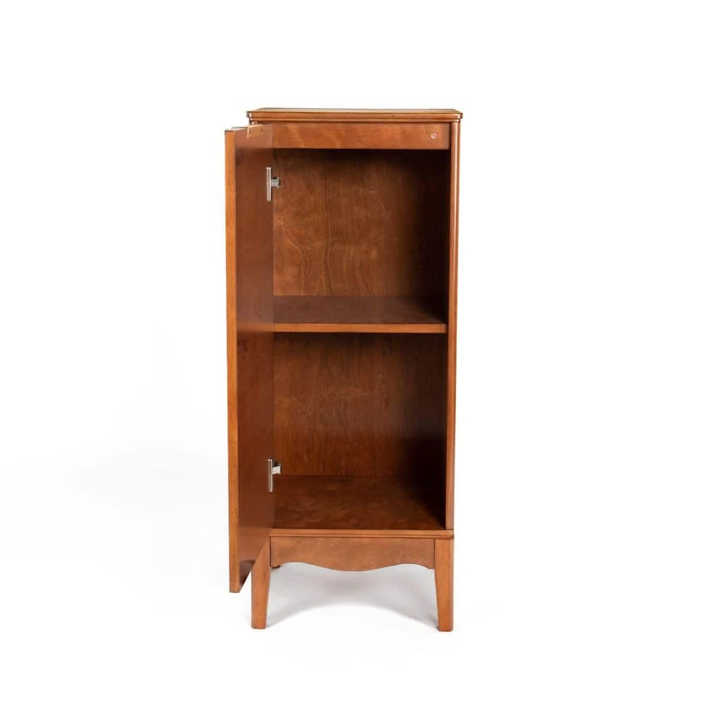 12.63 In. W X 14.50 In. D X 35.75 In. H Brown Linen Cabinet 5 12.63 In. W X 14.50 In. D X 35.75 In. H Brown Linen Cabinet - Image 5