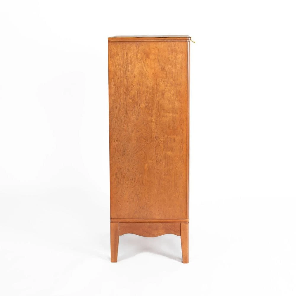 12.63 In. W X 14.50 In. D X 35.75 In. H Brown Linen Cabinet 6 12.63 In. W X 14.50 In. D X 35.75 In. H Brown Linen Cabinet - Image 6