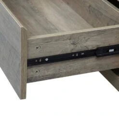 Grey Oak 3-Drawer Wooden Chest: Tall Farmhouse Nightstand And Storage Cabinet For Bedroom, Home Office-31.5 In. W 10 Grey Oak 3-Drawer Wooden Chest: Tall Farmhouse Nightstand And Storage Cabinet For Bedroom, Home Office-31.5 In. W -FURITURE SALE SHOP antique grey tahanbath pantry organizers z w2948p245252 4f 1000