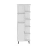 20.90 In. W X 8.30 In. D X 21.00 In. H Bathroom Storage Wall Cabinet In White