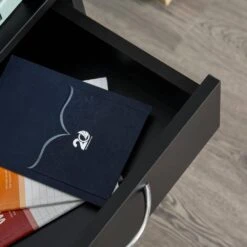 Mobile Storage Cabinet Organizer With Drawer And Cabinet, Printer Stand With Castors, Black 12 Mobile Storage Cabinet Organizer With Drawer And Cabinet, Printer Stand With Castors, Black -FURITURE SALE SHOP black tahanbath pantry organizers z w1247p173320 44 1000