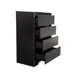 Living Room Sideboard Storage Cabinet, Drawer Cabinet In Black -FURITURE SALE SHOP black tahanbath pantry organizers z w1321111282 4f 1000