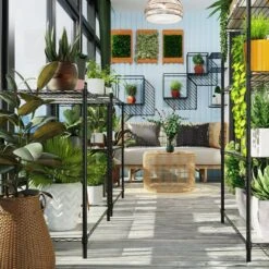 5 Tier Shelf Wire Shelving Unit-5T-1636-B-LKJ, 72H In Black 14 5 Tier Shelf Wire Shelving Unit-5T-1636-B-LKJ, 72H In Black -FURITURE SALE SHOP black tahanbath pantry organizers z w1550131995 1f 1000