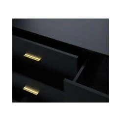 Modern Black 6-Drawer Dresser For Bedroom-Ample Storage Wide Chest Of Drawers, Sturdy And Safe -FURITURE SALE SHOP black tahanbath pantry organizers z w1785118925 fa 1000