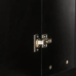 Freestanding Cabinet With Inadjustable Shelves And 2 Doors For Kitchen, Dining Room, Black 15 Freestanding Cabinet With Inadjustable Shelves And 2 Doors For Kitchen, Dining Room, Black -FURITURE SALE SHOP black tahanbath pantry organizers z w33165048 31 1000