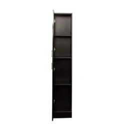 Freestanding Cabinet With Inadjustable Shelves And 2 Doors For Kitchen, Dining Room, Black 13 Freestanding Cabinet With Inadjustable Shelves And 2 Doors For Kitchen, Dining Room, Black -FURITURE SALE SHOP black tahanbath pantry organizers z w33165048 44 1000