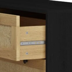 30.31 In. 3-Drawers Storage Cabinet Rope Woven Drawer, For Bedroom, Living Room, Dining Room, Hallways, Black 10 30.31 In. 3-Drawers Storage Cabinet Rope Woven Drawer, For Bedroom, Living Room, Dining Room, Hallways, Black -FURITURE SALE SHOP black tahanbath pantry organizers z w757p151925 66 1000