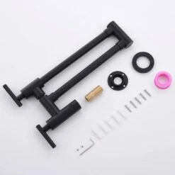 Brass Pot Filler, Wall Mount Commercial Pot Filler Faucet, Brass Copper Material Kitchen Folding Faucet -FURITURE SALE SHOP black tahanbath pot fillers z w1932p144229 44 1000