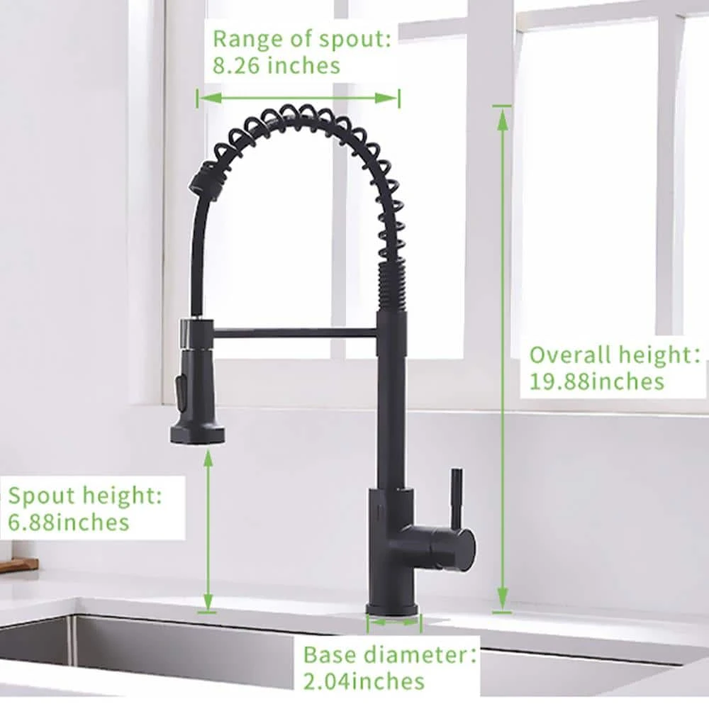 Touchless Kitchen Faucet, Hands Free Automatic Smart Kitchen Faucet Black Smart Kitchen Faucet 2 Touchless Kitchen Faucet, Hands Free Automatic Smart Kitchen Faucet Black Smart Kitchen Faucet - Image 2