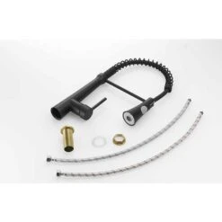 Commercial Black Kitchen Faucet With Pull Down Sprayer, Single Handle Single Lever Kitchen Sink Faucet -FURITURE SALE SHOP black tahanbath pull down kitchen faucets z w1932p172271 44 1000