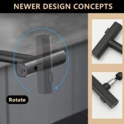 Kitchen Sink Faucet, Black Kitchen Faucets With Pull Out Sprayer, Kitchen Bar Faucet Single Hole Faucet 11 Kitchen Sink Faucet, Black Kitchen Faucets With Pull Out Sprayer, Kitchen Bar Faucet Single Hole Faucet -FURITURE SALE SHOP black tahanbath pull out kitchen faucets z w1932p218059 1f 1000