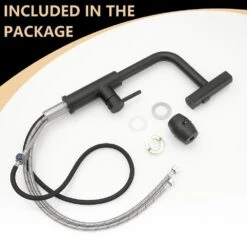 Kitchen Sink Faucet, Black Kitchen Faucets With Pull Out Sprayer, Kitchen Bar Faucet Single Hole Faucet 10 Kitchen Sink Faucet, Black Kitchen Faucets With Pull Out Sprayer, Kitchen Bar Faucet Single Hole Faucet -FURITURE SALE SHOP black tahanbath pull out kitchen faucets z w1932p218059 4f 1000