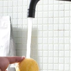 Single Handle Wall Mount Standard Kitchen Faucet In Black -FURITURE SALE SHOP black tahanbath standard kitchen faucets z w1932p171824 76 1000