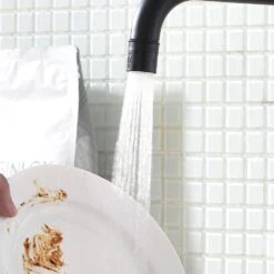 Single Handle Wall Mount Standard Kitchen Faucet In Black -FURITURE SALE SHOP black tahanbath standard kitchen faucets z w1932p171824 fa 1000