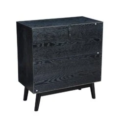 Modern Buffet Cabinet: Ideal For Kitchen, Office, And Living Spaces With Doors And Shelves In Black White -FURITURE SALE SHOP black white tahanbath pantry organizers z w965141567 76 1000