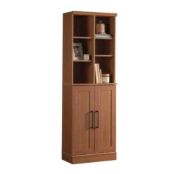 Freestanding Storage Cabinet, In Brown Finish 7 Freestanding Storage Cabinet, In Brown Finish -FURITURE SALE SHOP brown tahanbath pantry organizers z w757104012 1f 1000