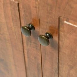 Brown Triangle Bathroom Storage Cabinet With Adjustable Shelves Freestanding Floor Cabinet For Home Kitchen -FURITURE SALE SHOP brown tahanbath pantry organizers z wf291467aad 1f 1000