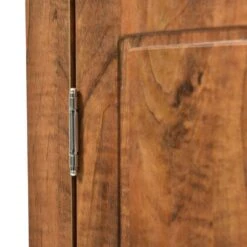 Brown Triangle Bathroom Storage Cabinet With Adjustable Shelves Freestanding Floor Cabinet For Home Kitchen -FURITURE SALE SHOP brown tahanbath pantry organizers z wf291467aad 44 1000