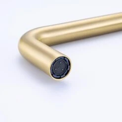 1-Handle Freestanding Tub Faucet With Hand Shower With Waterfall In Brushed Gold 15 1-Handle Freestanding Tub Faucet With Hand Shower With Waterfall In Brushed Gold -FURITURE SALE SHOP brushed gold claw foot tub faucets q pzz 8008lsj 1f 1000