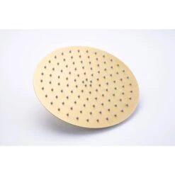 3-Spray Patterns With 2.5 GPM 10 In. Wall Mount Shower System Set Dual Shower Heads With Handheld Spray In Brushed Gold -FURITURE SALE SHOP brushed gold dual shower heads w1194 d96202lsj zq c3 1000