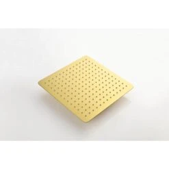 1-Spray Patterns With 2.5 GPM 12 In. Ceiling Mount Rain Fixed Shower Head In Brushed Gold 11 1-Spray Patterns With 2.5 GPM 12 In. Ceiling Mount Rain Fixed Shower Head In Brushed Gold -FURITURE SALE SHOP brushed gold fixed shower heads z w928100963 1f 1000