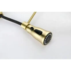 2 Handle Bridge Kitchen Faucet In Brushed Gold -FURITURE SALE SHOP brushed gold tahanbath bridge kitchen faucets z w2287p167938 fa 1000