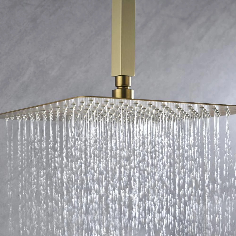 Wall-Mount Handshower Holder In Brushed Gold 2 Wall-Mount Handshower Holder In Brushed Gold - Image 2