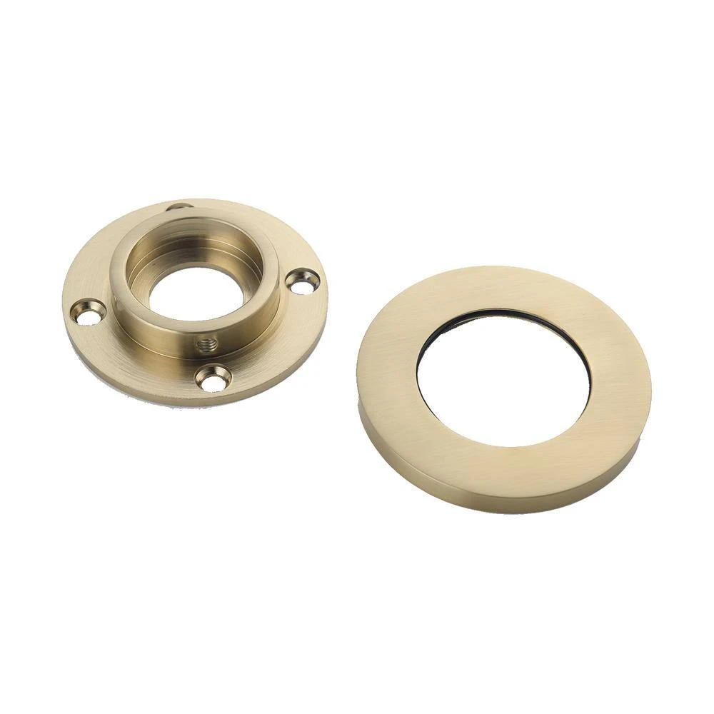 Double Handles Wall Mounted Pot Filler In Brushed Gold 5 Double Handles Wall Mounted Pot Filler In Brushed Gold - Image 5