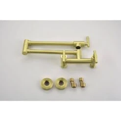 Pot Filler Faucets Both Hot Cold Water Wall Faucet Brass Faucets Kitchen -FURITURE SALE SHOP brushed gold tahanbath pot fillers z w2287p184471 44 1000