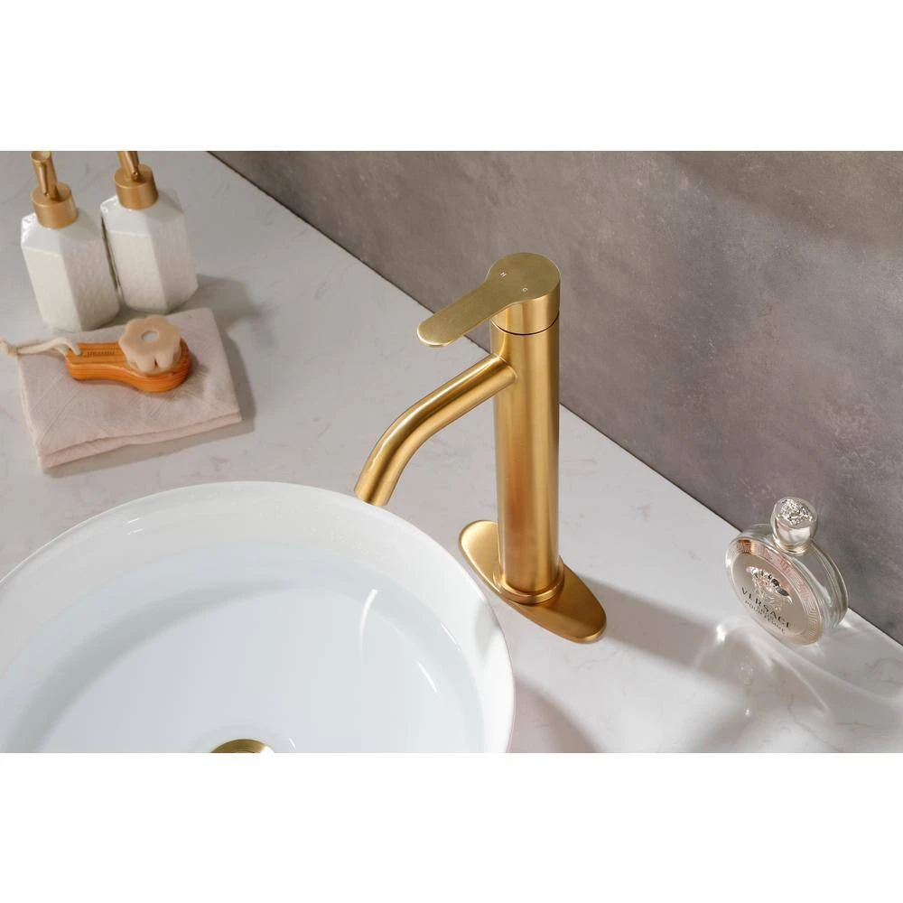 Single Handle Bathroom Vanity Sink Faucet 3 Single Handle Bathroom Vanity Sink Faucet - Image 3