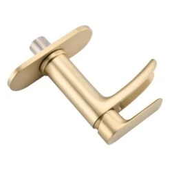 Brushed Nickel Waterfall Single-Handle Vanity Faucet, 1/3-Hole, W/Deck Plate & Pop-Up Drain -FURITURE SALE SHOP brushed gold tahanbath wall mounted faucets z k w1224p227673 76 1000