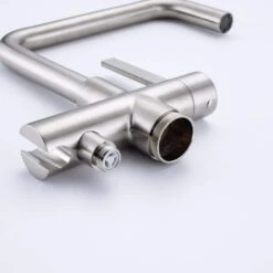 1-Handle Freestanding Tub Faucet With Hand Shower With Waterfall In Brushed Nickel -FURITURE SALE SHOP brushed nickel claw foot tub faucets q pzz 8008bn c3 1000