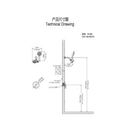 Modern 5-Spray Patterns With 2.5 GPM 4.68 In. Wall Mount Dual Shower Heads With 71 In. Shower Hose In Brushed Nickel -FURITURE SALE SHOP brushed nickel dual shower heads pzz rx96106bn zq c3 1000