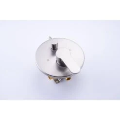 3-Spray Pattern With 2.5 GPM 10 In. Wall Mount Shower System Set Dual Shower Heads With Handheld Spray In Brushed Nickel -FURITURE SALE SHOP brushed nickel dual shower heads w1194 d96202bn zq 1f 1000