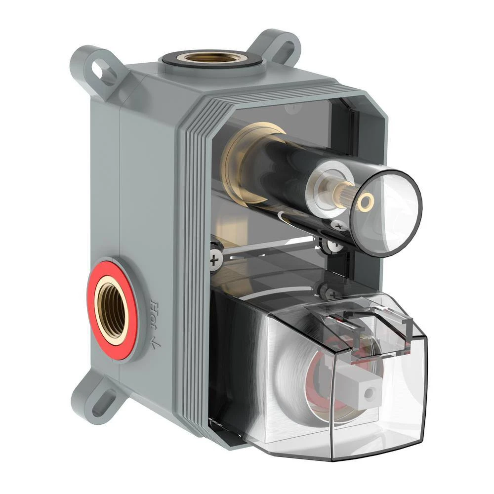 1-Spray Pattern Shower System Stainless Steel 22 In Fixed Shower Head With Hand Shower With Brushed Nickel 5 1-Spray Pattern Shower System Stainless Steel 22 In Fixed Shower Head With Hand Shower With Brushed Nickel - Image 5