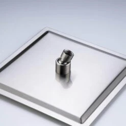 1-Spray Patterns With 2.5 GPM 10 In. Wall Mount Rain Fixed Shower Head In Brushed Nickel (Valve Included) 16 1-Spray Patterns With 2.5 GPM 10 In. Wall Mount Rain Fixed Shower Head In Brushed Nickel (Valve Included) -FURITURE SALE SHOP brushed nickel fixed shower heads pzz 93101 bn zq 1f 1000