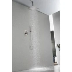 1-Spray Patterns With 2.5 GPM 12 In. Ceiling Mount Rain Fixed Shower Head In Brushed Nickel 15 1-Spray Patterns With 2.5 GPM 12 In. Ceiling Mount Rain Fixed Shower Head In Brushed Nickel -FURITURE SALE SHOP brushed nickel fixed shower heads z w92867790 31 1000