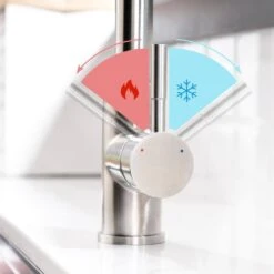 Single Handle Touch Sensor Gooseneck Pull Down Sprayer Kitchen Faucet In Brushed Nickel -FURITURE SALE SHOP brushed nickel pull down kitchen faucets q xy cp1069n 1f 1000