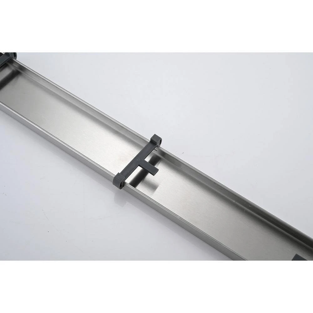 36 Inches Linear Shower Drain, Included Hair Strainer And Leveling Feet 7 36 Inches Linear Shower Drain, Included Hair Strainer And Leveling Feet - Image 7