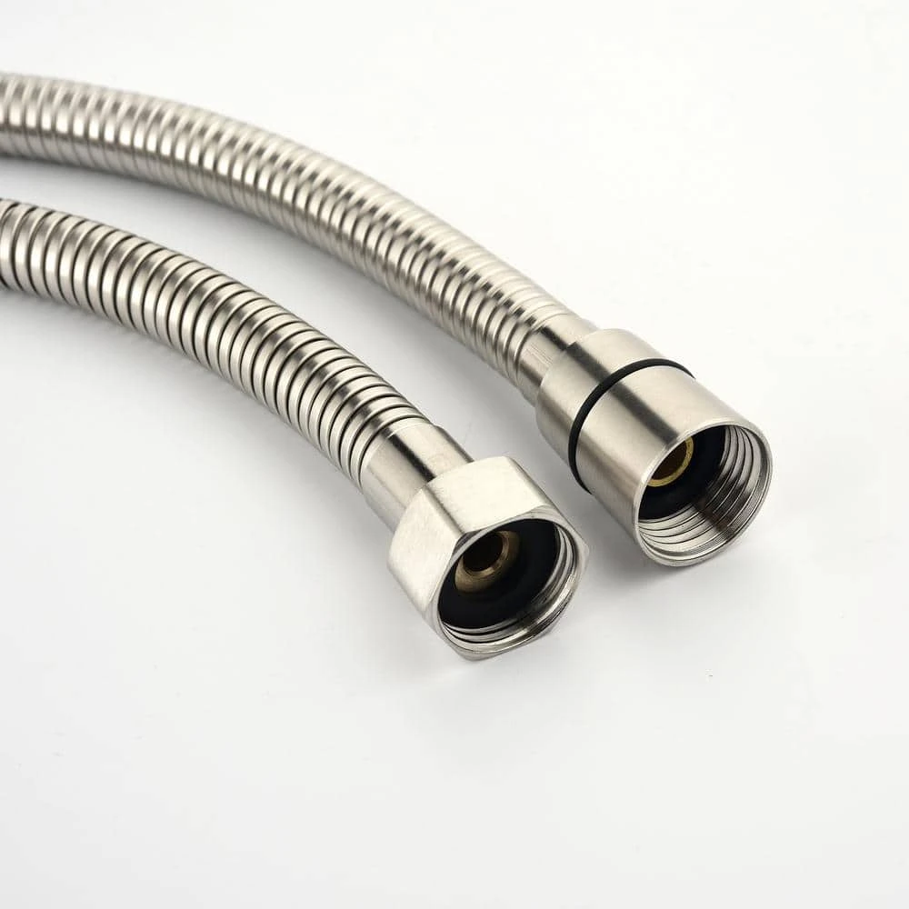 1-Spray Patterns Dual Wall Mount With Shower Head 1.5GPM, In Brushed Nickel 4 1-Spray Patterns Dual Wall Mount With Shower Head 1.5GPM, In Brushed Nickel - Image 4