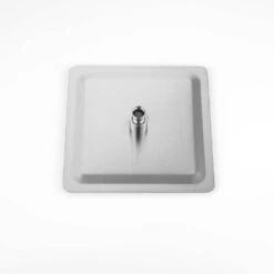 1-Spray Patterns Shower Head With Dual Wall Mount 1.5 GPM In Brushed Nickel -FURITURE SALE SHOP brushed nickel tahanbath dual shower heads y w928105285 4f 1000