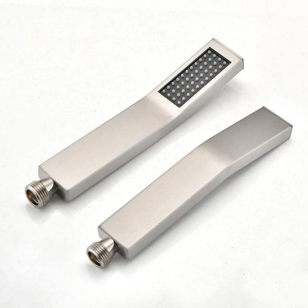 12 In. Rain Shower Head Systems 1-Spray Patterns Shower Head With Dual Wall Mount 2.2 Gpm In Brushed Nickel 3 12 In. Rain Shower Head Systems 1-Spray Patterns Shower Head With Dual Wall Mount 2.2 Gpm In Brushed Nickel - Image 3