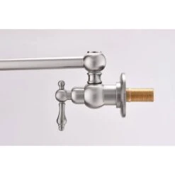 Wall Mount Folding Kitchen Pot Filler Faucet In Brushed Nickel 10 Wall Mount Folding Kitchen Pot Filler Faucet In Brushed Nickel -FURITURE SALE SHOP brushed nickel tahanbath pot fillers y w2287 p153394 4f 1000