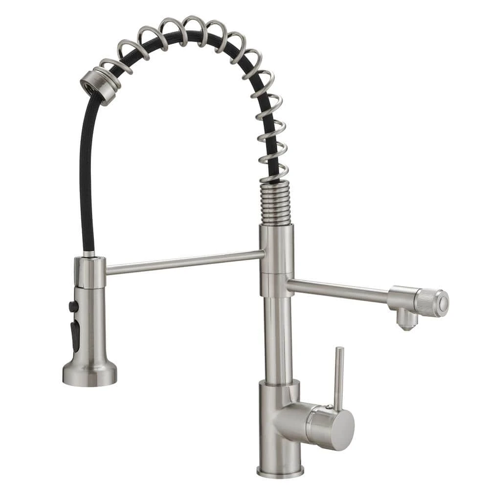 Purifier Kitchen Faucet Drinking Water Faucet, Pull Down Water Filter Kitchen Sink Faucets (Brushed Nickel) 1 Purifier Kitchen Faucet Drinking Water Faucet, Pull Down Water Filter Kitchen Sink Faucets (Brushed Nickel)