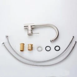 Kitchen Faucet Single Handle Commercial Single Hole Kitchen Sink Faucet, Modern 1-Hole Bar Sink Faucet 9 Kitchen Faucet Single Handle Commercial Single Hole Kitchen Sink Faucet, Modern 1-Hole Bar Sink Faucet -FURITURE SALE SHOP brushed nickel tahanbath pull down kitchen faucets z w1932p172281 4f 1000