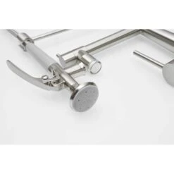 Heavy Duty Commercial Style LED Kitchen Sink Faucet, Single Handle Pre-Rinse Spring Sprayer, Pull Down Brushed Nickel 13 Heavy Duty Commercial Style LED Kitchen Sink Faucet, Single Handle Pre-Rinse Spring Sprayer, Pull Down Brushed Nickel -FURITURE SALE SHOP brushed nickel tahanbath pull down kitchen faucets z w1932p172301 76 1000
