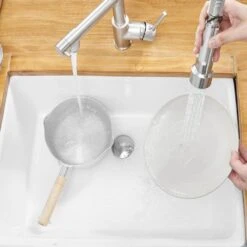 Brushed Nickel Touch 16.53 In. H Pull Down Sprayer Kitchen Faucet With 360 ° Spout Swivel 11 Brushed Nickel Touch 16.53 In. H Pull Down Sprayer Kitchen Faucet With 360 ° Spout Swivel -FURITURE SALE SHOP brushed nickel tahanbath pull down kitchen faucets z w1932p300394 fa 1000