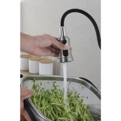 Kitchen Faucet With Pull Out Spraye 15 Kitchen Faucet With Pull Out Spraye -FURITURE SALE SHOP brushed nickel tahanbath pull out kitchen faucets z w928100995 31 1000