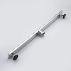 2.75 In W X 36 In D Stainless Steel Decorative Drain Cover With Brushed Nickel -FURITURE SALE SHOP brushed nickel tahanbath shower drains q pzz 7001bn 36 44 1000