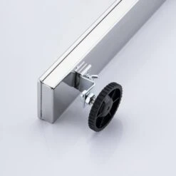 2.75 In W X 36 In D Stainless Steel Decorative Drain Cover With Brushed Nickel -FURITURE SALE SHOP brushed nickel tahanbath shower drains q pzz 7001bn 36 4f 1000